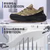 Zapatos de Protección Laboral Escudo de Gaviota Azul para Hombre Todas las Estaciones Universales Cómodos Suela Suave Antiaplastastamiento Antipenetración Construcción 4.0 Kevlar Zapatos de Trabajo para Obra