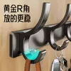 Perchero de pared, colgador de pared para abrigos detrás de la puerta, gancho adhesivo para entrada sin taladro, gancho resistente para abrigos y sombreros