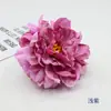 Flores Artificiais de Seda em Cores de Outono, Guirlandas de Flores de Peônia, Arranjos de Flores, Acessórios de Cabelo Estilo Tradicional, Pintura a Óleo de Flores de Seda Peônias