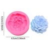 Vela Aromaterapia Clavel Flor Molde de Silicona Pétalo Resina Piedra Fragante Expansible Jabón Artesanal Decoración del Hogar Adornos de Arte