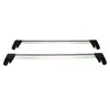 Adecuado para Barras Transversales de Techo para SUV Toyota Highlander/Rav4, Aleación de Aluminio Grueso Silencioso Portaequipajes Venta al por Mayor Personalización