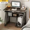 Mesa de Computador para Estudante, Mesa de Escritório Simples e Moderna, Mesa de Trabalho Pequena para Uso Doméstico, Mesa Pequena de Estudo para Quarto