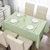 Toalha de Mesa Estilo Ins Impermeável e à Prova de Óleo para Barracas de Rua, Atacado Camping Toalha de Mesa Retangular Xadrez para Piquenique