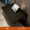 Mesa de cama pequeña plegable dormitorio estudiantil plegado en un segundo estable sin perforaciones mesa plegable ahorra espacio mesita de noche
