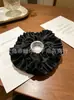 Atacado em estoque scrunchies de renda floral cintura fina, scrunchies de cetim com strass, elásticos de cabelo, tiaras