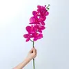 Flores artificiales de tonos morados, una mezcla de morado Monet y rosa, para ramos de boda, decoraciones de salones de boda y textiles suaves en casas de huéspedes.; Arreglos florales y paisajismo al por mayor