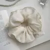Goma para el pelo de gasa ligera de cuatro capas de verano, Cuerda para moño Dopamina, Cuerda para el pelo simple, moderna, de alta gama