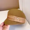 Gorra de Lana con Cadena de Diamantes Estilo Japonés para Mujer Otoño e Invierno Vintage Elegante Gorra de Boina Elegante Moderna Gorra de Equitación