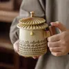 Productos Culturales y Creativos de la Ciudad Prohibida Taza de Cerámica Haha Taza Retro China Taza de Té Taza de Agua Creativa Regalo de Cumpleaños Recuerdo