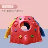 Espaço Externo para Crianças de Jardim de Infância Estrutura de Escalada Cápsula Espacial Rampa de Escalada Espessa de Plástico Interior Brinquedo de Escalada em Rocha Hemisférica