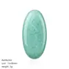 Cabujón Oval de Cristal Natural 15*30mm para Incrustación DIY en Collares Broches Accesorios de Fondo Plano Cabujón en Forma de Huevo de Piedra Semipreciosa
