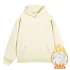 Ropa de hombre 430g Otoño/Invierno 2025 Streetwear Americano Premium Sudadera con Capucha de Color Sólido Ajuste Holgado Conjunto de Sudaderas con Forro Polar para Hombre