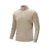 Alternativa Asequible al Nuevo Estilo Sudadera de Media Cremallera con Forro de Polar, Cuello Alto para Hombre, Ropa Interior y Exterior Cálida para Deportes Casuales, Chaqueta Polar