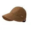 Chapéu de Proteção Solar Estilo Ruth para Mulheres 2025 Novo Chapéu de Pescador Circunferência da Cabeça Grande Primavera e Verão Chapéu com Aba Anti-UV