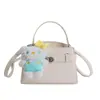 Bolsa Pequena Quadrada de Couro de Crocodilo de Nicho para Mulheres 2026 Novo Estilo de Primavera Moda de Alto Padrão Versátil de Ombro Transversal