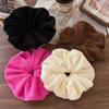 Dulce Liga para el Cabello Scrunchie para Mujeres, Satén de Alta Gama Estilo Coreano Versátil Cuerda para el Cabello, Suave Encaje Lunares Accesorio para el Cabello, Pañuelo Cuadrado para la Cabeza