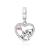 Panjia Dora 2025 Nuevo Más Vendido Transfronterizo Aguacate Corazón Auriculares Pulsera DIY Accesorios de Cuentas Joyería