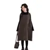 Conjunto de Otoño/Invierno para Niñas 2026 Nuevo Estilo Coreano Dulce Conjunto de Dos Piezas con Chaleco de Lana y Prenda Base para Niños Medianos/Mayores