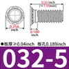 Tuercas Remachables Hechas en EE. UU. FH-256/440/632/832/0420/0518/0616-Tuercas Remachables