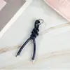 Moda Criativa Tendência Fivela Pendurada Nó Peruano Corda de Couro Tecelagem Acessórios Chaveiro de Carro Pingente de Bolsa de Boneca Atacado