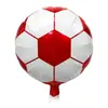 Globo de Aluminio de Fútbol de 18 pulgadas Copa del Mundo Juegos de Campus Tema Deportivo Diseño Decorativo Globo de Película de Aluminio Venta al por Mayor