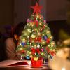 Amazon Pequeno Pacote de Árvore de Natal Desktop Mini Enfeites DIY 45/60cm Decorações de Natal Fabricantes Atacado