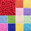 Cuentas Redondas Acrílicas de Color Sólido de 6-16 mm Material para Manualidades DIY de Niños Cuentas de Color Caramelo Cuentas Dispersas Venta al por Mayor