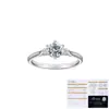 Anillo de plata de ley 925 Tonglin japonés y coreano para mujer, anillo estilo ins con moissanita, anillo de plata de ley moderno y simple al por mayor