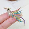Niche Design Phoenix Brooch Feminino High-end Light Luxury Elegante Corsage Pin High-end Sense Exquisite Coat Decoração Acessórios