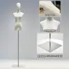 Tienda de ropa accesorios para maniquíes ropa de mujer ventana maniquí de medio cuerpo perchero muñeca falsa maniquí de vestido de novia soporte de exhibición