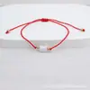 Venta directa del fabricante: Pulsera de Gato de la Suerte Fresca, Simple y Linda, Pulsera Tejida de Nicho para Pareja, Fresco Regalo de Regreso a Clases