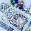 Bolsa Ita DIY kit de material para pins preenchimento segunda dimensão material artesanal papel de fundo mercadoria de anime material para diário