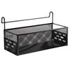 Cesta colgante de mesita de noche para dormitorio Estante de almacenamiento Bunk superior Colgante de mesita de noche Cosas para el dormitorio Estante de almacenamiento sin perforaciones para dormitorio Fabricante