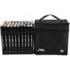 Marcador de Arte 80 Cores com Bolsa