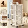 Armário pequeno multi-camadas para brinquedos infantis e itens diversos, adequado para uso doméstico, quarto, com gavetas e prateleiras