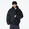 NASA SOBRE Chaqueta de algodón estilo americano con cuello mao para hombre, nueva y engrosada a prueba de frío para el invierno de 2026, chaqueta acolchada