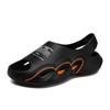 Sapatos de caverna ao ar livre para homens Summer Thick Sole Shoes Stomp Feeling Fashion Chinelos Outer Wear Non-slip Casual Trendy Beach Sandálias