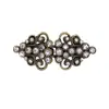 Clip de chal hueco estilo étnico transfronterizo clip para suéter de diamantes de imitación joyería clip geométrico antiguo para collar de bolso ventas directas