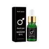 Óleo de Massagem Masculino North Moon Fresco, Nutritivo, Suave, Delicado, Refrescante e Purificante Óleo Essencial para Cuidados com o Corpo