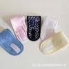 Banda para el cabello de comercio exterior transfronterizo, material personalizado, pañuelo con velcro para mujer, diadema lavable, diadema de vellón coral, accesorios para el cabello, tienda de fábrica