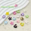Bolsa de Animales Linda y Colorida Cadena de Teléfono Móvil con Cuentas Hecha a Mano DIY Pintura de Estrella Aleación Accesorios para el Cabello