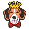 Los 100 Clips para Bolígrafo de Plástico Suave de PVC con Forma de Perro Más Vendidos de Amazon Accesorios Decorativos Dibujos Animados Clips para Bolígrafo de Punta Redonda