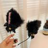 Acessórios de roupa íntima divertidos Faixa de cabelo de orelhas de gato coreanas festa de feriado fofo mulheres grampo de cabelo decorativo orelhas de coelho atacado