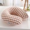 Almohada en Forma de U, Almohada de Memoria, Almohada Cervical, Almohada para Protección del Cuello, Almohada Portátil para Viajes de Negocios, Viajes de Oficina, Viajes en Coche, Almohada para Protección del Cuello