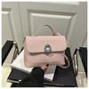 Bolso de Axila de Color Contrastante de Moda Nuevo, Bolso de Hombro de Gran Capacidad, Bolso Cuadrado Pequeño Retro, Bolso Cruzado de Estilo Occidental de Gama Alta para Viajes Diarios