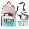 Mochila Hello Kitty Mochila Escolar para Niña de Primaria Mochila Hello Kitty de Gran Capacidad para Niña