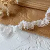 Accesorios de Encaje de Borde Delgado de Gama Alta, Cinta Decorativa para Tarjetero, Cinta para Ropa Lolita, Diadema para Ropa de Muñeca, Materiales Hechos a Mano