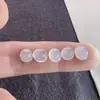 Anillo de Jade Birmano Grado A Cabujón de Cristal de Hielo de Alta Calidad Cara Piedra Suelta Transmisión en Vivo en el Extranjero Más Vendido Anillo de Jade Incrustado