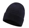 Gorro de Punto con Hilo Core-Spun Transfronterizo, Gorro Pulóver Engrosado con Protección para las Orejas, Gorro de Lana Cálido y a Prueba de Frío de Invierno para Hombre con Protección para las Orejas