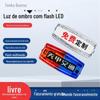 Lâmpada de ombro Carregamento Flash noturno Corrida noturna ao ar livre Segurança Vermelho e Azul Flash Dever Patrulha de Segurança Lâmpada de Flash de Ombro
